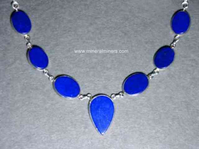 Lapis Lazuli Jewelry in Sterling Silver