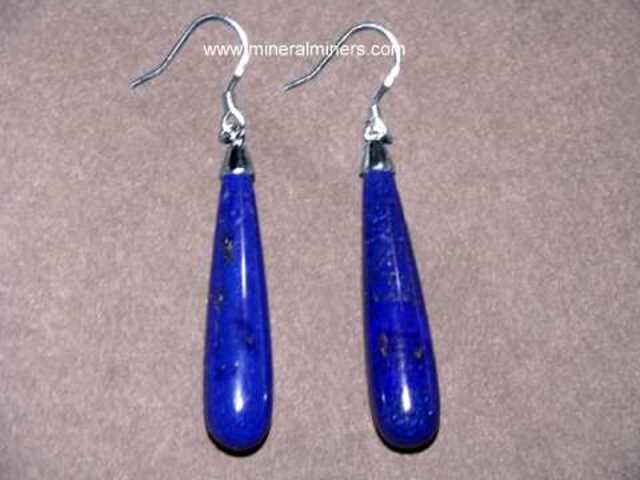 Lapis Lazuli Sterling Silver Earrings