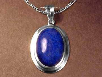 Lapis Lazuli Sterling Silver Pendant