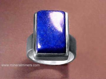 Lapis Lazuli Sterling Silver Rings