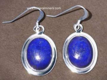 Natural Lapis Lazuli Earrings